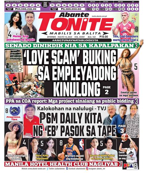 dalaga magazine|abante tonite entertainment.
